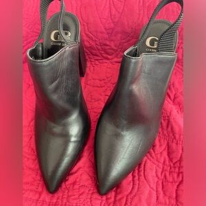 Gianni Bini Genuine Leather w/ Manmade Lining Clunky Sling Back Heel -  New